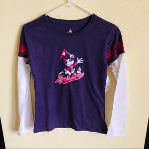 Disney Long Sleeve T Shirt Minnie Mouse Size XXL
